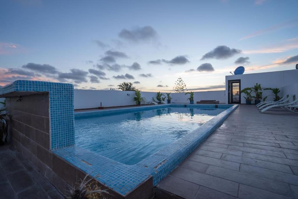 Chez Miguel Appartement Casablanca Avec Piscine 외부 사진